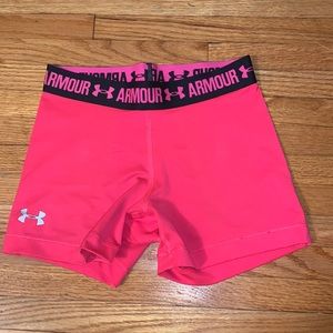 Under armor exercise shorts